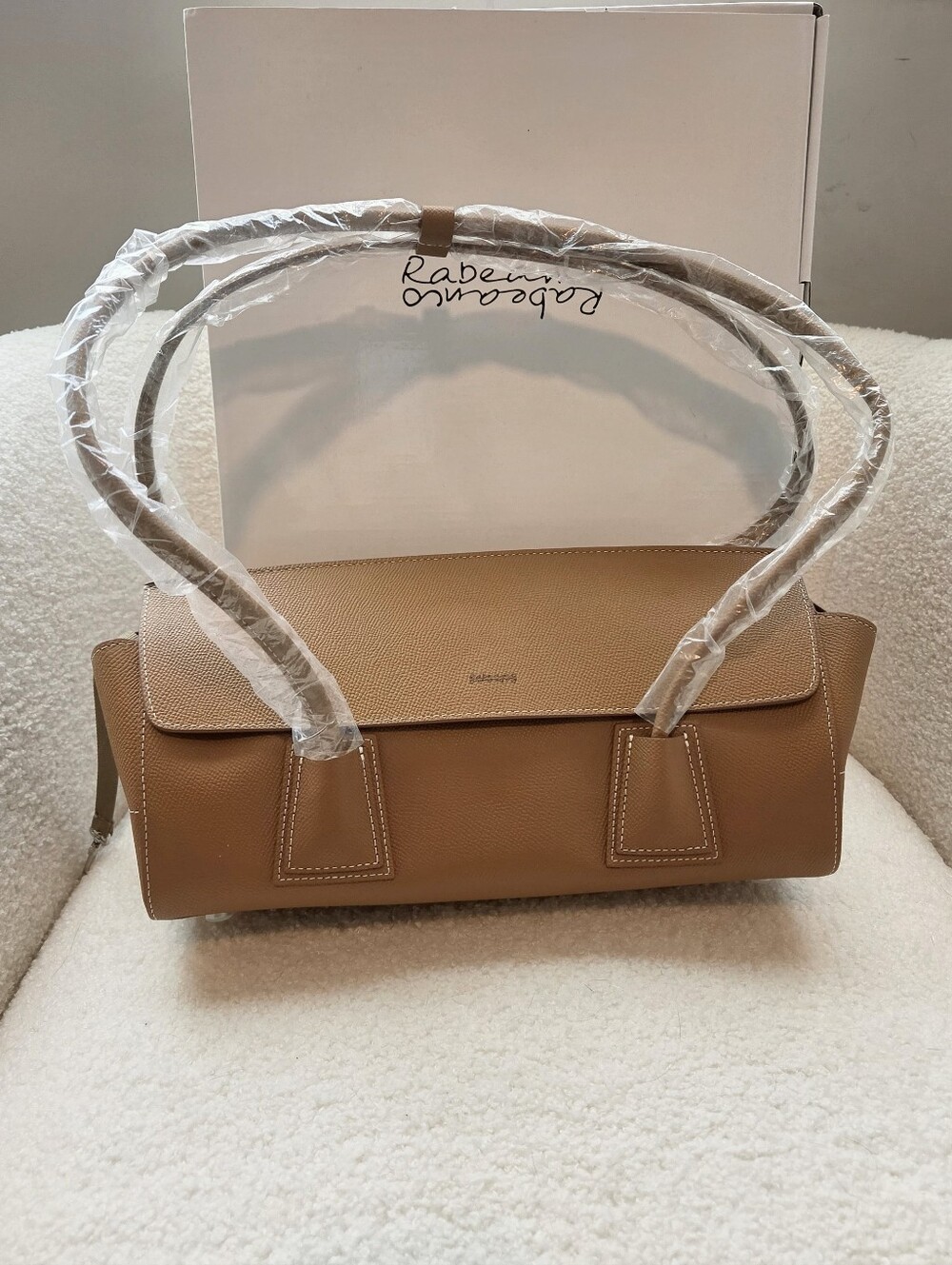 Rabeanco Unni Baguette Bag Caramel
